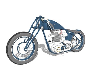 超精细摩托车模型 (2)